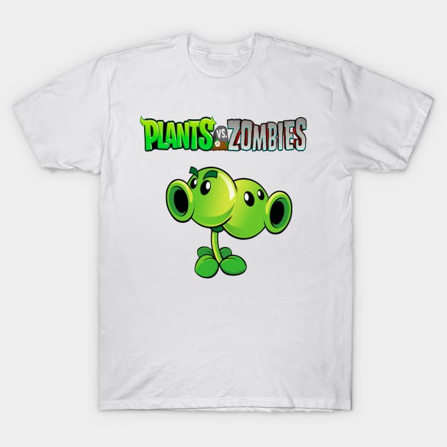 Split Pea design | Plants vs Zombies T-Shirt by Zarcus11